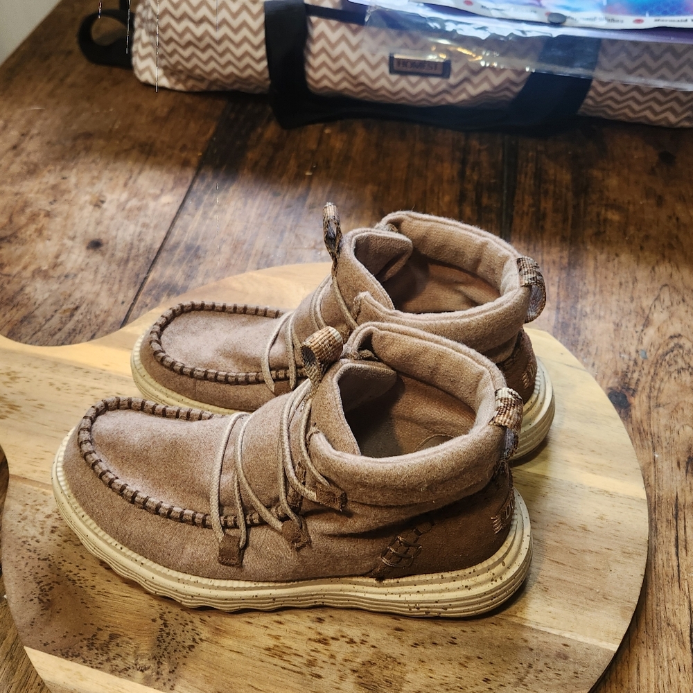 Hey Dude Brown Athletic Shoes